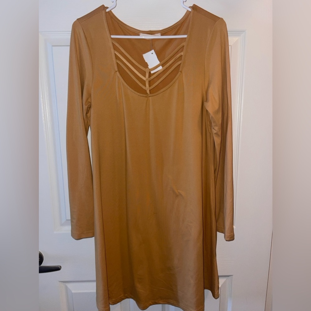 Long sleeve t-shirt dress